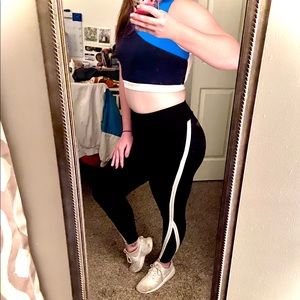 c9 champion high waisted black leggings w/ pockets